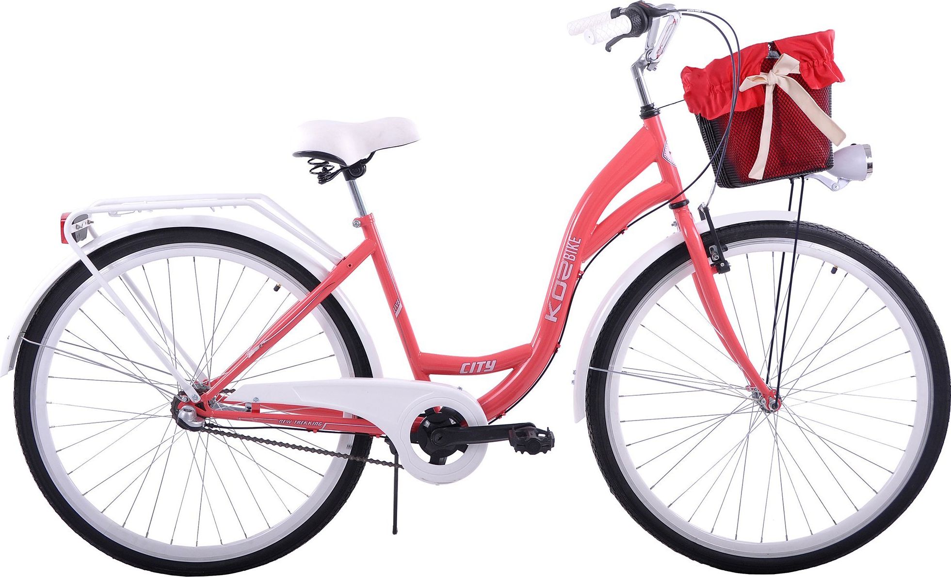 фото Велосипед міський Kozbike K28 28 3spd Корал