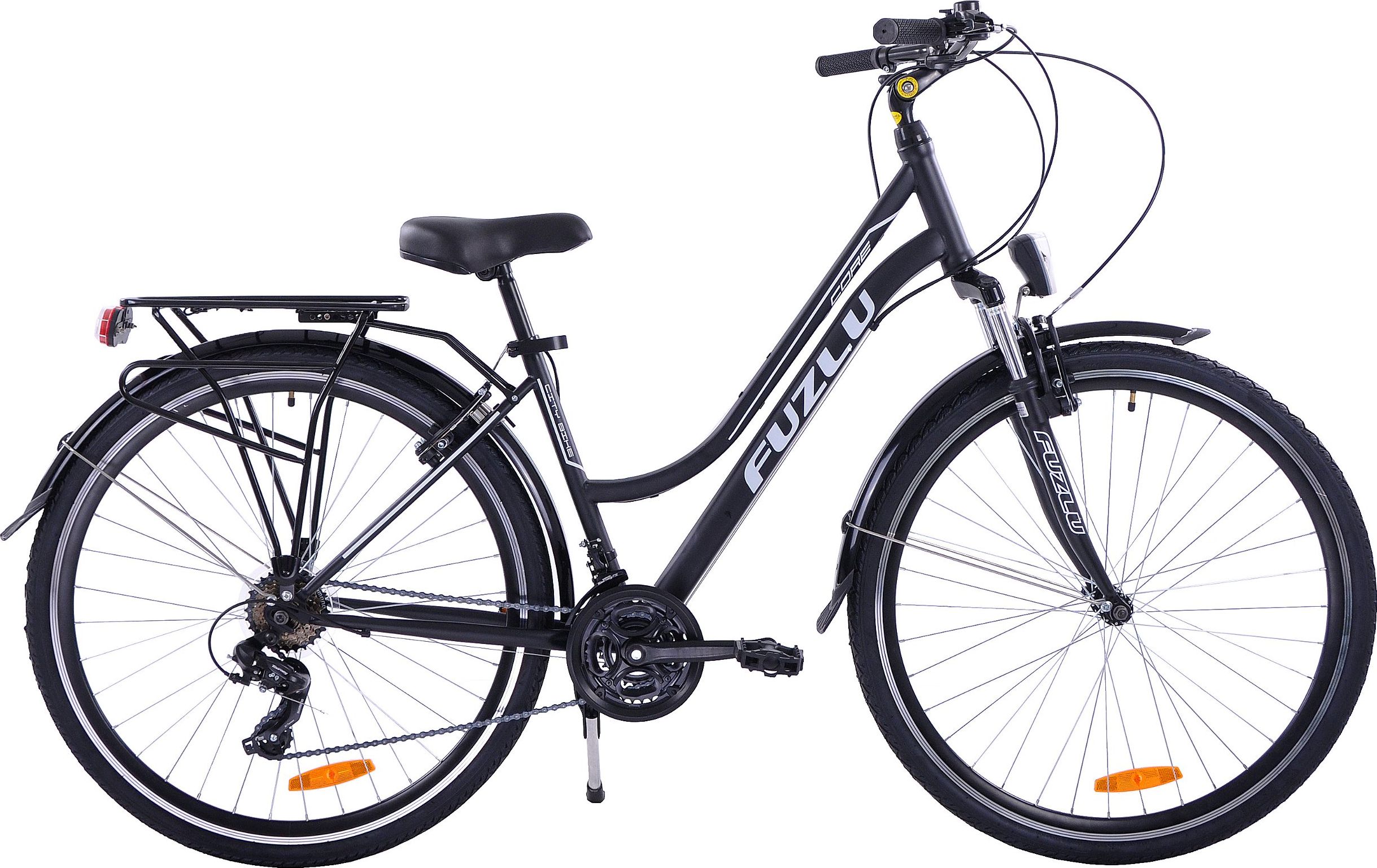 фото Велосипед туристичний Fuzlu Core Lady Amt Black/White