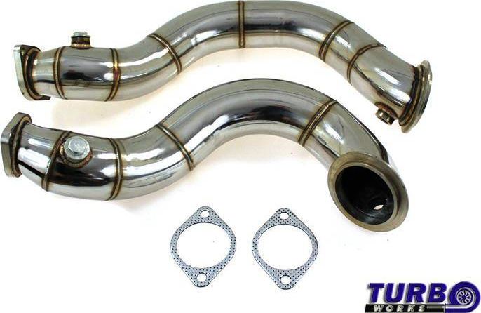 TurboWorks Downpipe BMW E82 E90 Z4 N54 DECAT