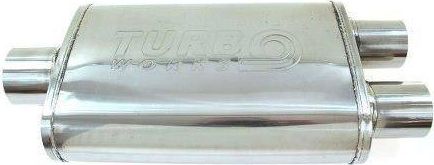 TurboWorks Tłumik Środkowy 51mm TurboWorks LT 409SS
