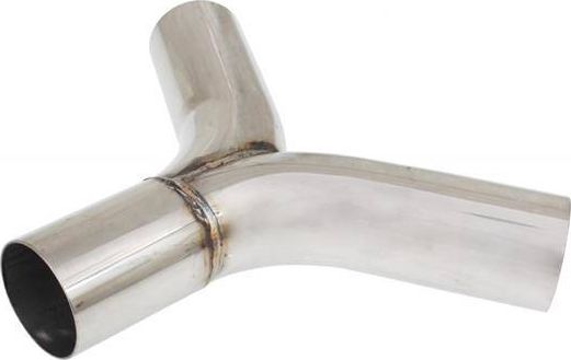 TurboWorks Trójnik wydechu 120st 70/76mm 304SS