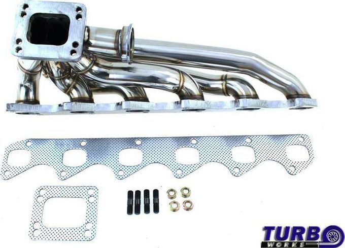 TurboWorks Kolektor wydechowy BMW E30 6-Cyl Turbo PROFI
