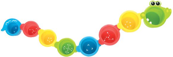 Playgro Aktywne kubeczki, krokodyl (247153)
