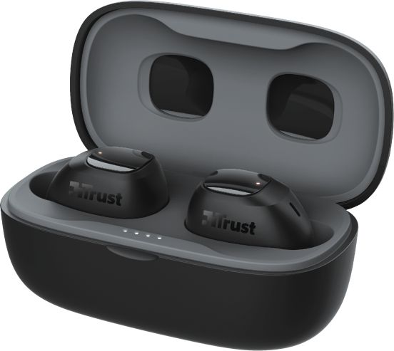 фото Навушники TWS Trust Nika Compact Black (23555)