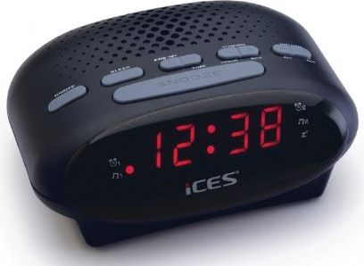 фото Настільний годинник Lenco ICR210 Black