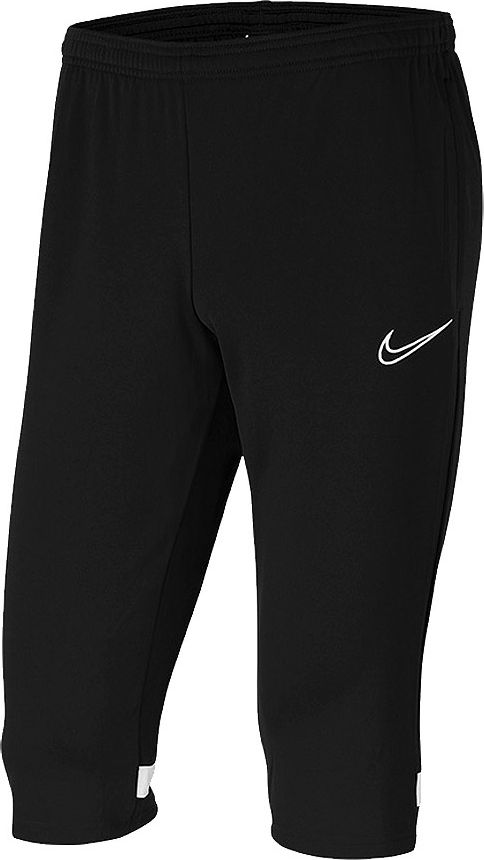Nike Spodnie Nike Dry Academy 21 3/4 Pant Junior CW6127 010 CW6127 010 czarny S (128-137cm)