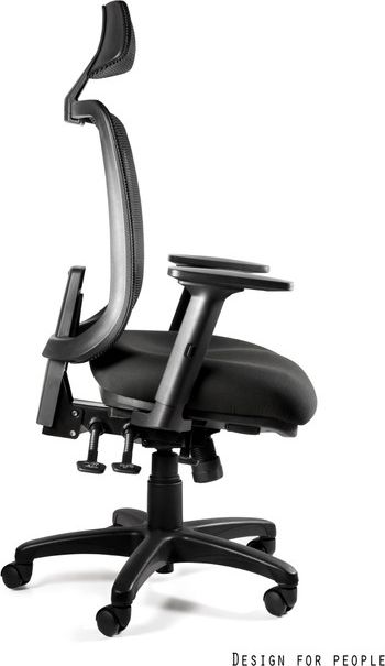 фото Офісне крісло Unique Saga Plus Black