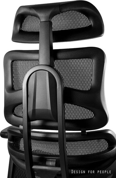 фото Офісне крісло Unique Ergotech Black