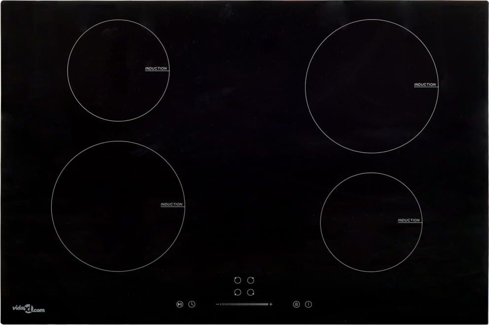 фото Індукційна варильна поверхня VidaXL 51439