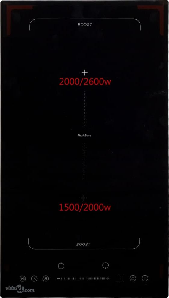 фото Індукційна варильна поверхня VidaXL 51438