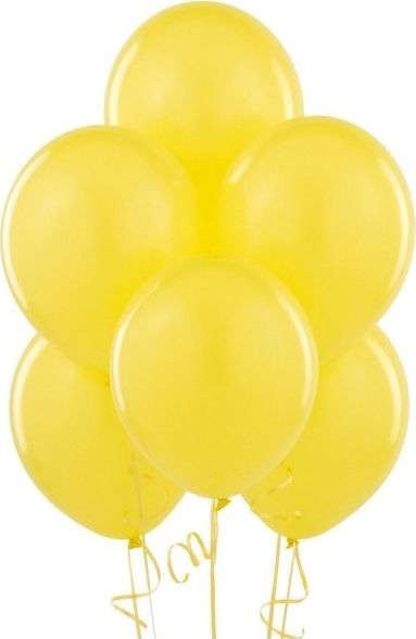 MK TRADE Balon MKTRADE 12" 30cm 80szt. - B033 żółty metalik MK Trade