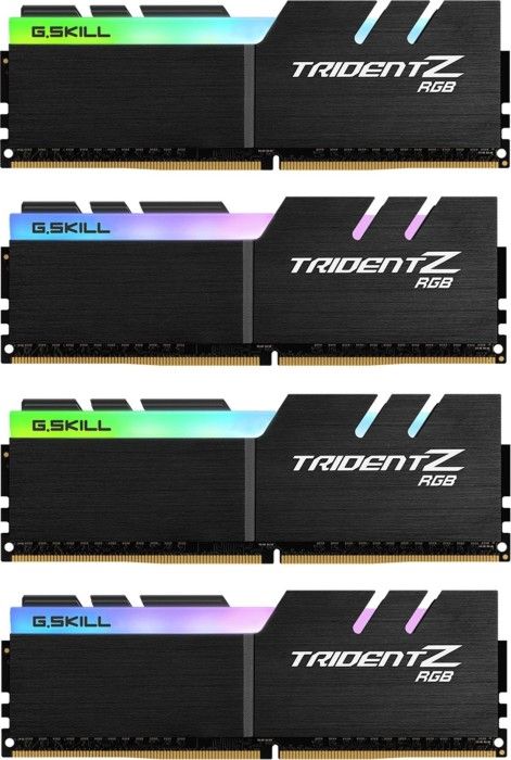фото Память для настольных компьютеров G.Skill 128 GB (4x32GB) DDR4 4000 MHz (F4-4000C18Q-128GTZR)