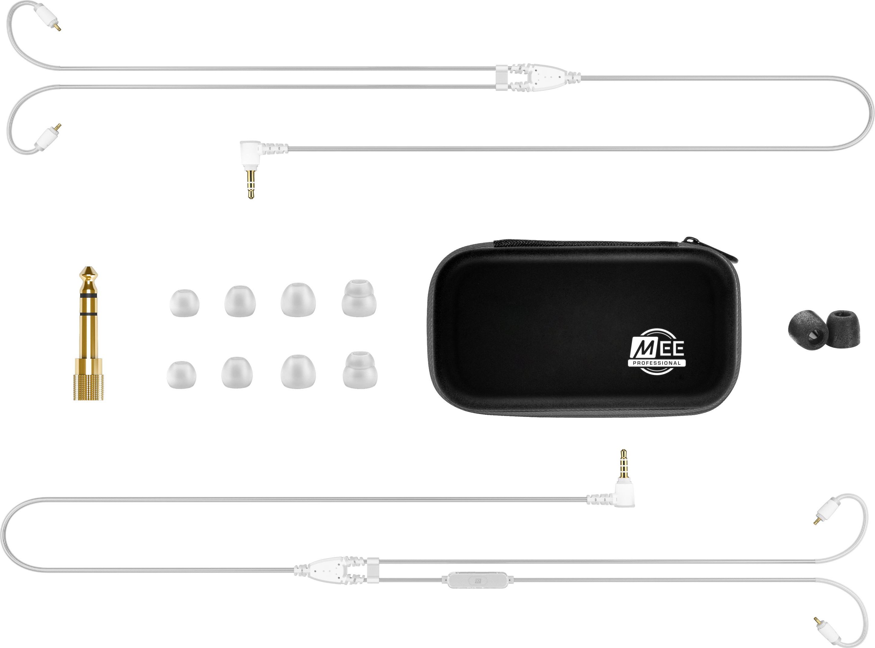 фото Навушники з мікрофоном Mee Audio MX2 Pro White