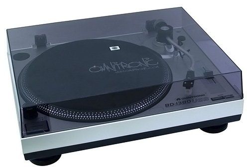фото Програвач вінілових дисків Omnitronic BD-1380