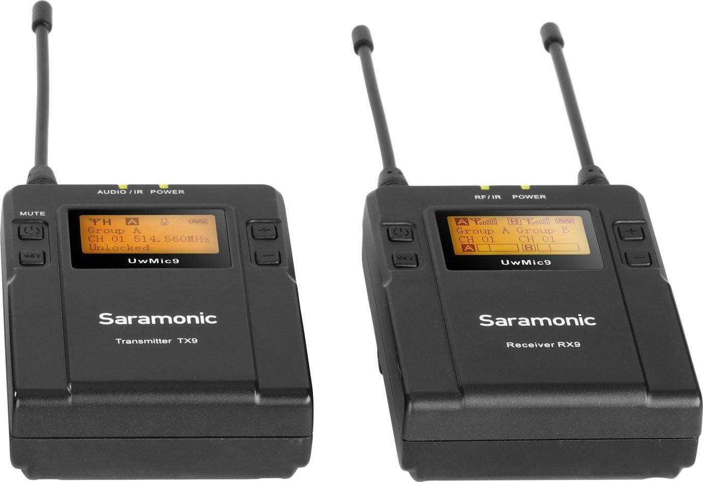 фото Накамерна радіосистема Saramonic UwMic9 Kit1 (TX9 + RX9)
