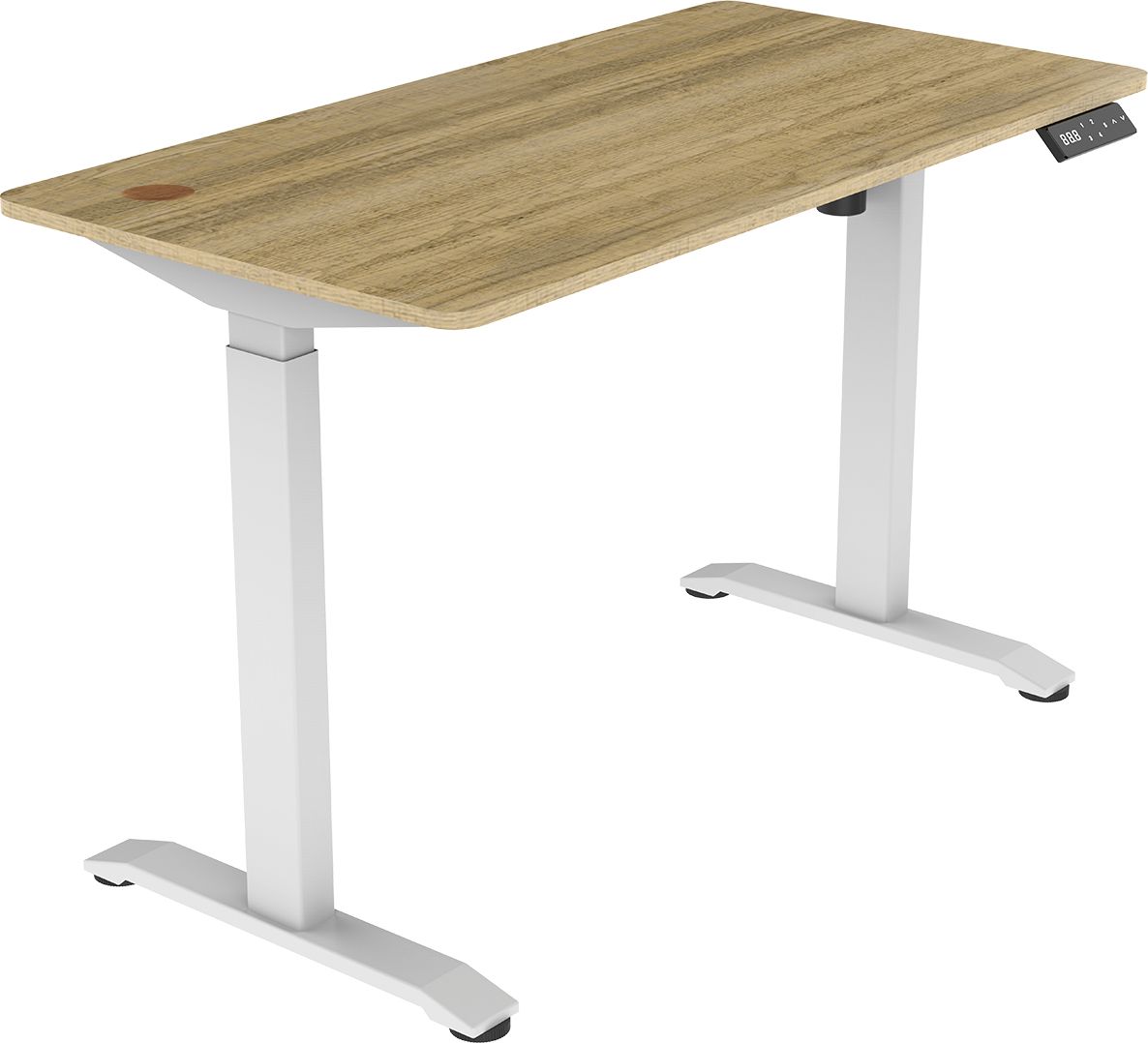 фото Геймерський ігровий стіл Spacetronik Moris Brown/White (SPE-O131WD)