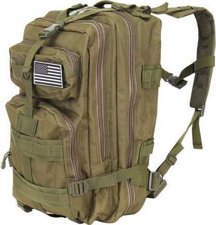 Plecak turystyczny Iso Trade Survival XL 38 l Zielony