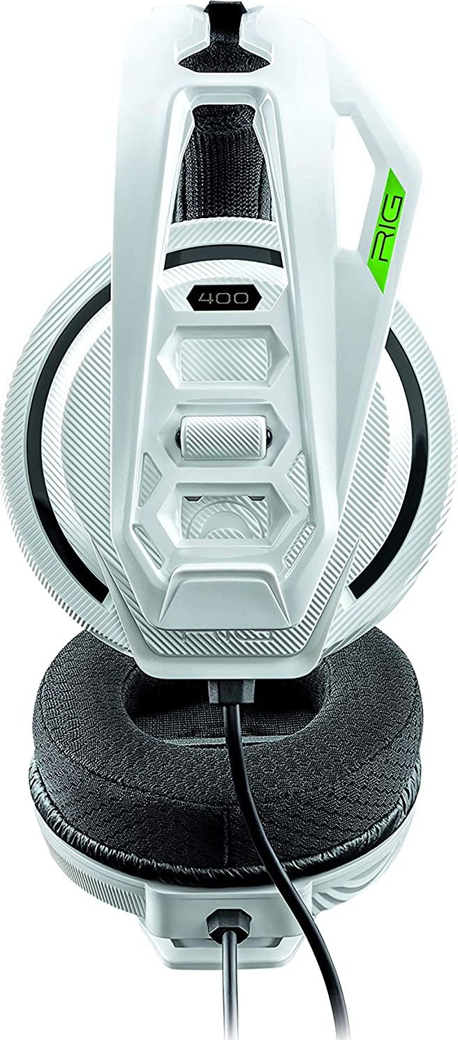 фото Навушники з мікрофоном Plantronics Rig 400HX White (214041-05)