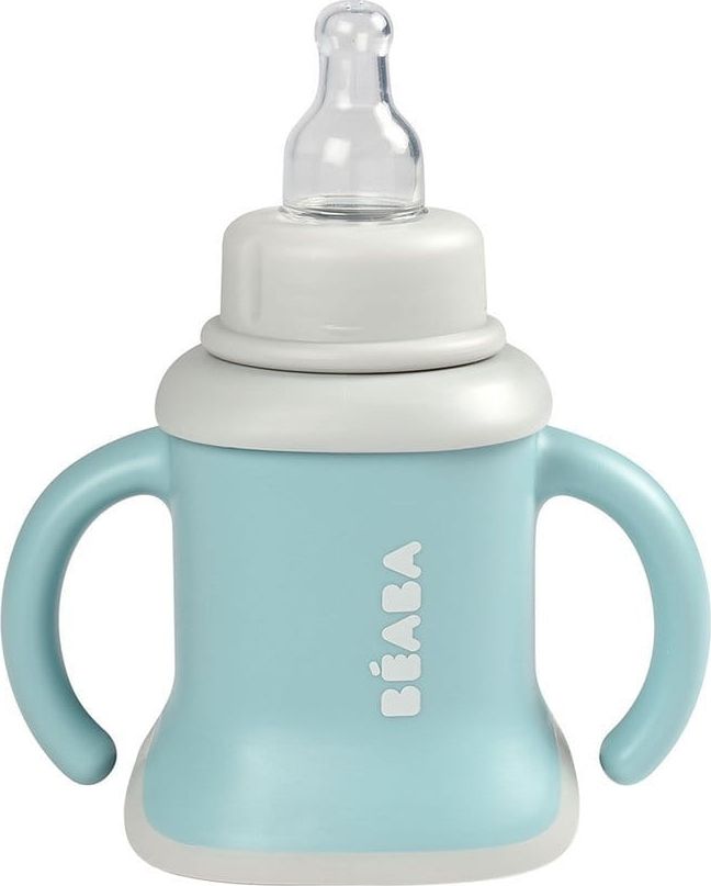 Beaba Kubeczek ewolucyjny treningowy 3 w 1 airy green 4m+ Beaba