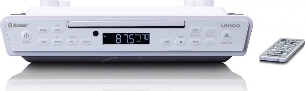 фото Радіоприймач Lenco KCR-150 White