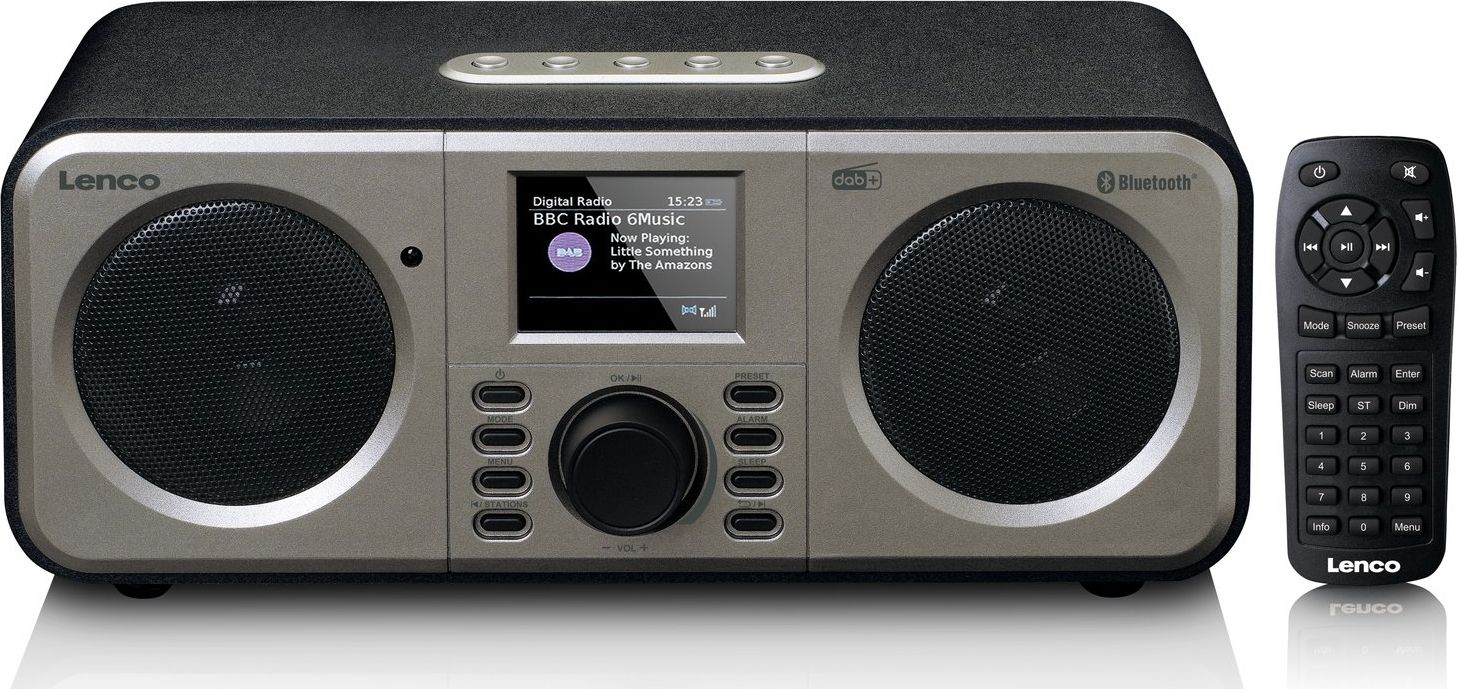 фото Радіоприймач Lenco DAR-030BK