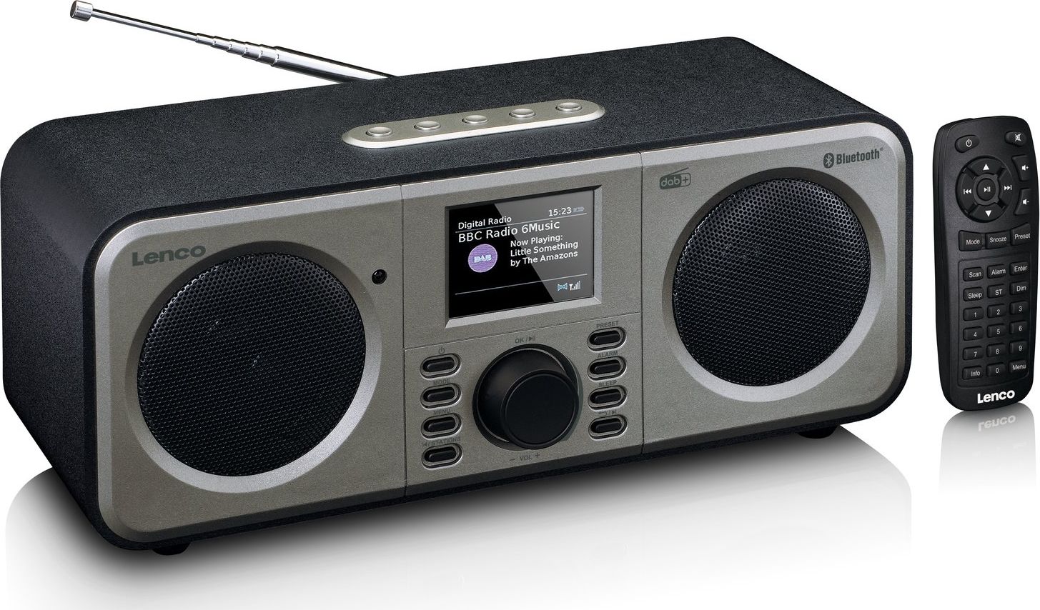 фото Радіоприймач Lenco DAR-030BK