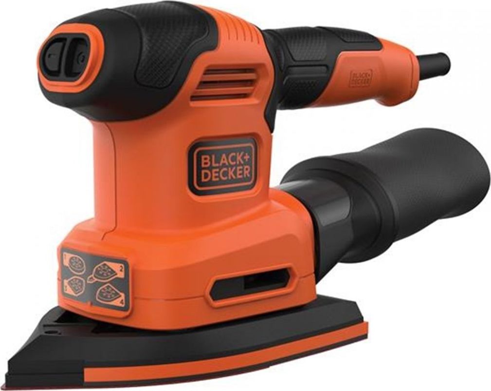 фото Вібраційна шліфмашина Black+Decker BEW200K