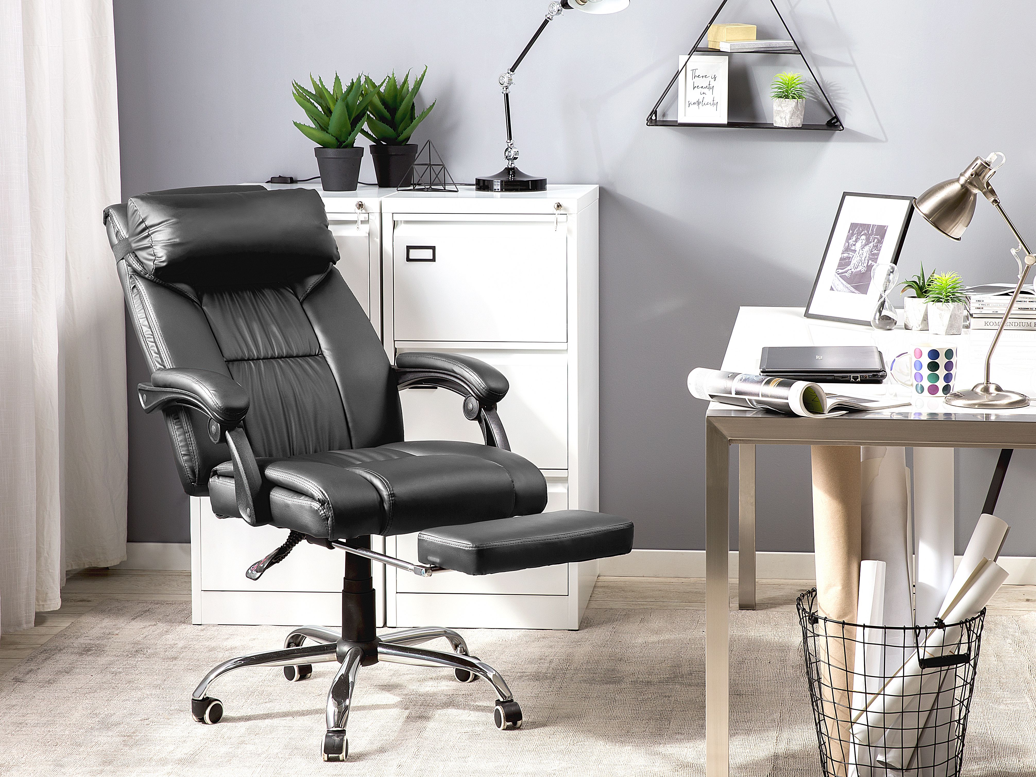 фото Офісне крісло Beliani Luxury Black