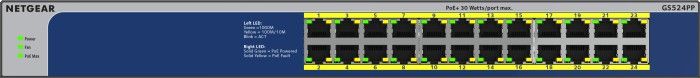 фото Комутатор некерований Netgear GS524PP (GS524PP-100EUS) 1