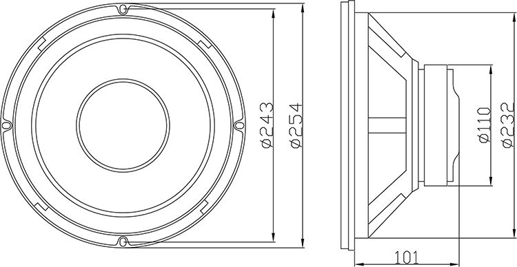 фото Коаксіальна автоакустика Blow B-250 8 Ohm