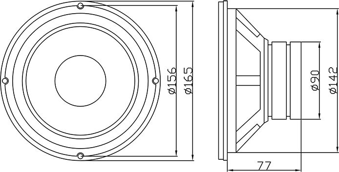 фото Коаксіальна автоакустика Blow GDN16 8 Ohm