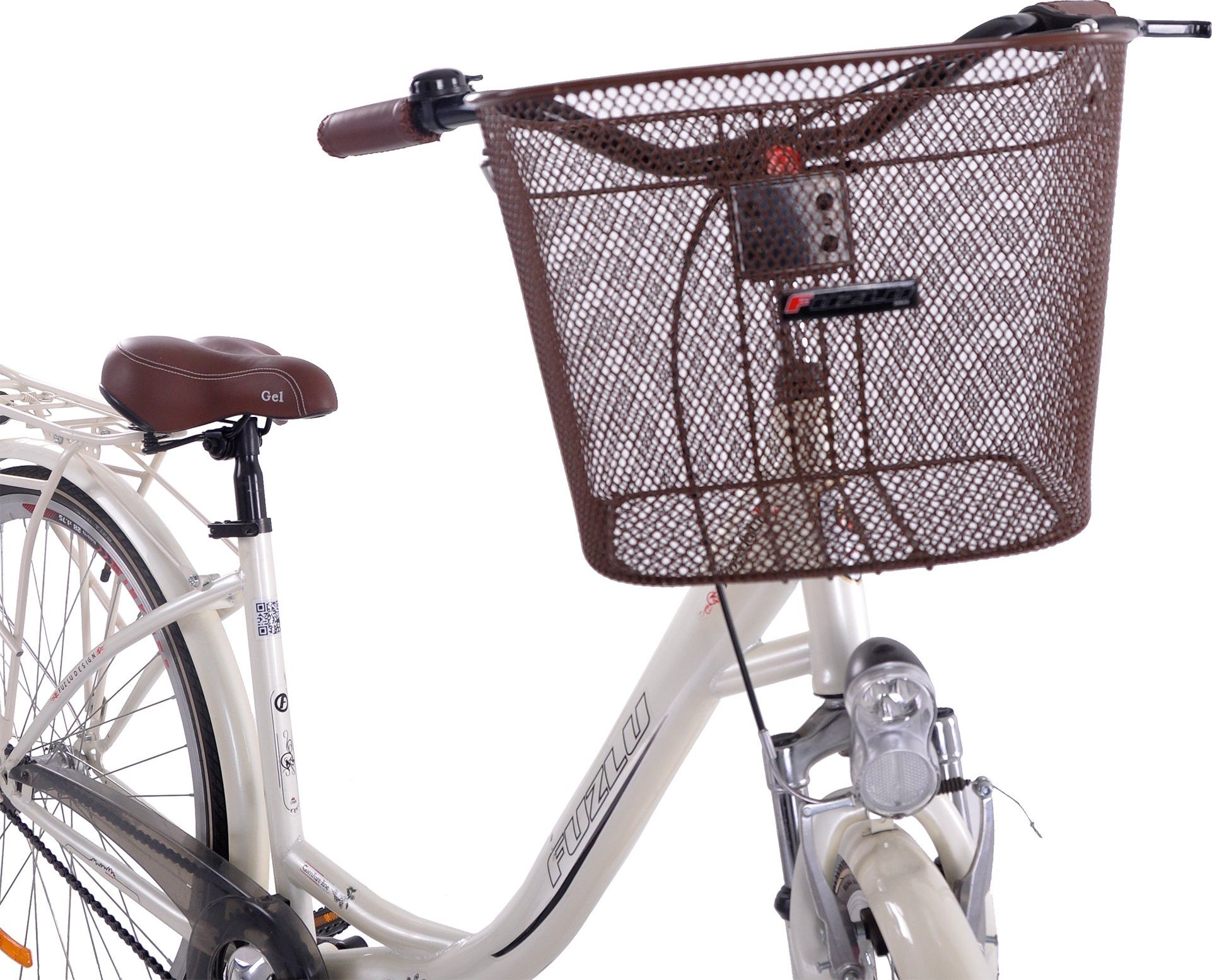 фото Велосипед міський Fuzlu Floryda 28 3spd Cream