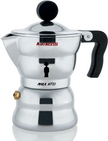 фото Кавоварка гейзерна Alessi 2tz Silver (AAM33/1)