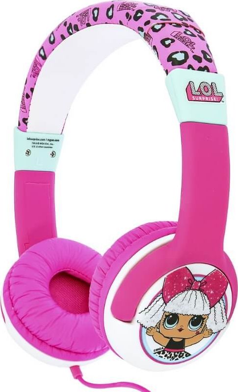 фото Навушники без мікрофону OTL Kids LOL Surprise My Diva Pink
