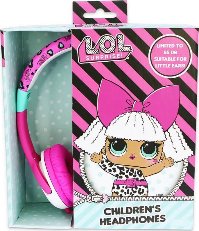фото Навушники без мікрофону OTL Kids LOL Surprise My Diva Pink