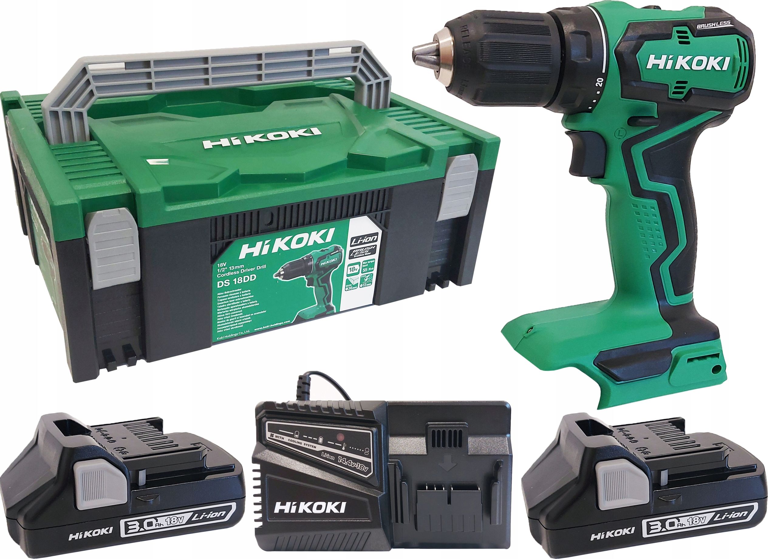 фото Шурупокрут Hikoki DS18DD WPZ