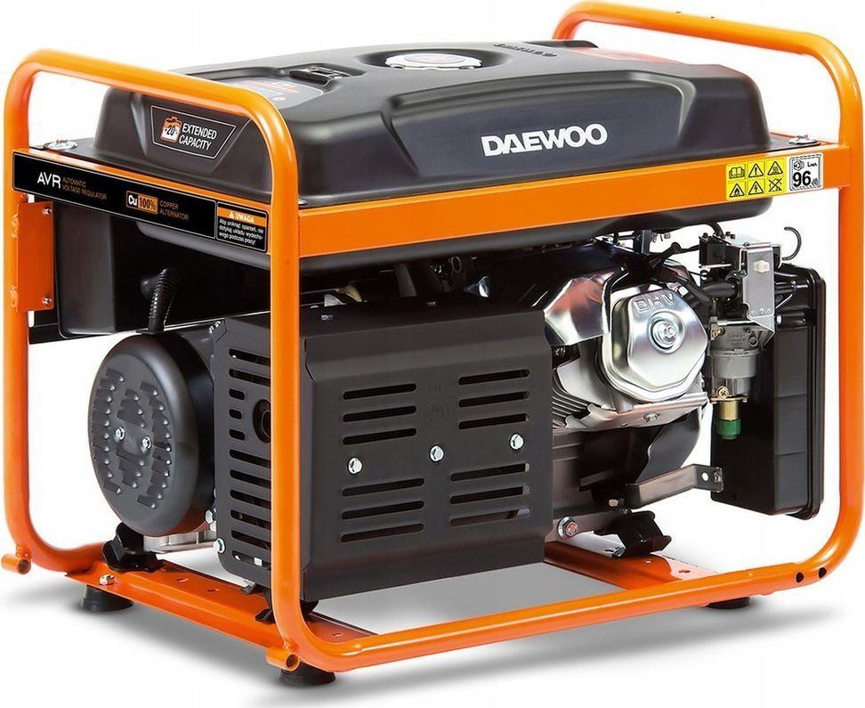 фото Бензиновий генератор Daewoo Power GDA 7500DPE-3