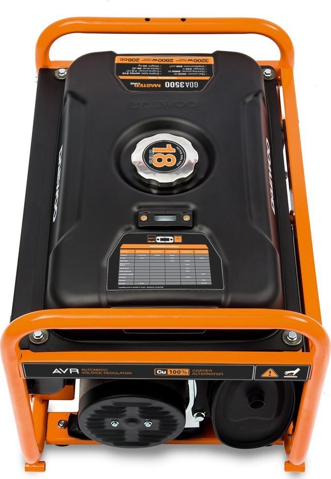 фото Бензиновий генератор Daewoo Power GDA 3500