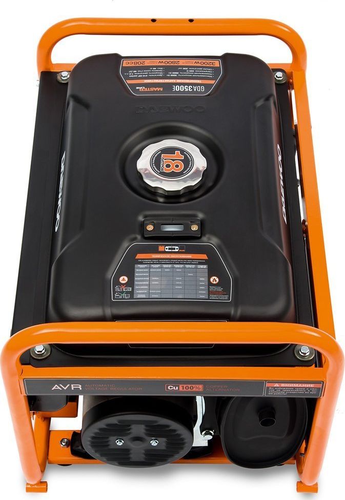 фото Бензиновий генератор Daewoo Power GDA 3500E