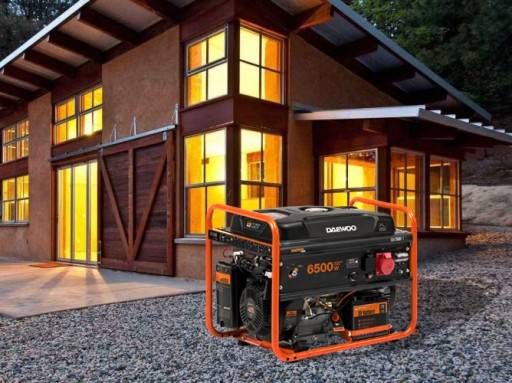 фото Бензиновий генератор Daewoo Power GDA 6500E