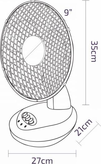 фото Вентилятор настільний Tevo FAN2.A.01