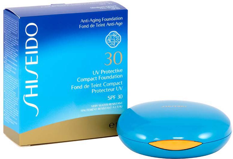 Shiseido Suncare UV Protective Compact Foundation SPF30 40 Medium Ochre 12g
