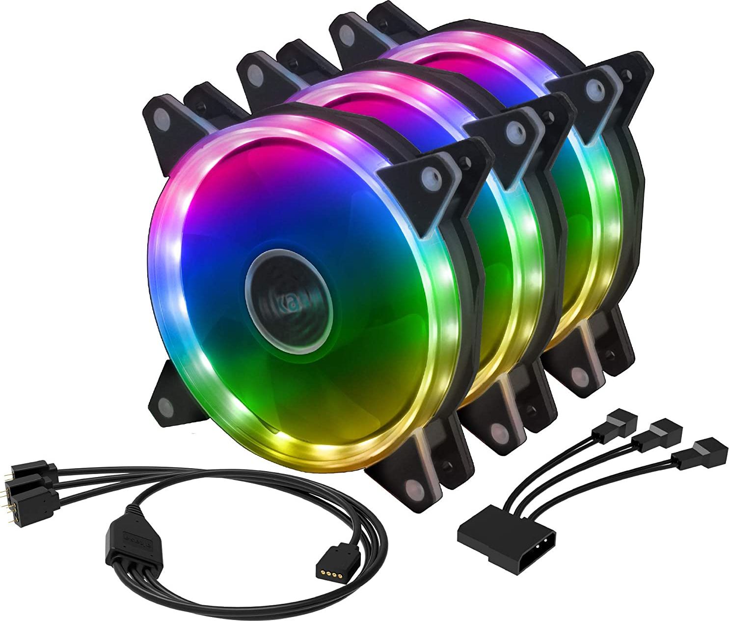 фото Вентилятор Akasa Vegas AR7 3-pack (AK-FN107)