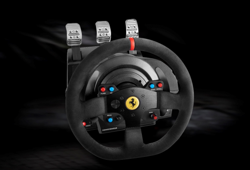 3362934110031-VOLANTE THRUSTMASTER T300 FERRARI INTEGRAL ALCANTARA