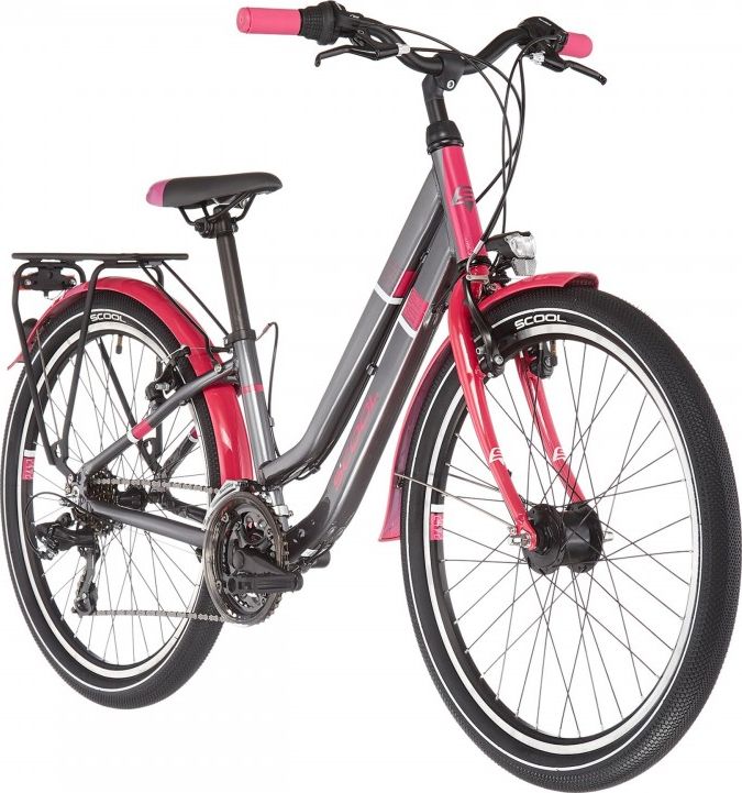 фото Дитячий двоколісний велосипед Scool chiX 24"