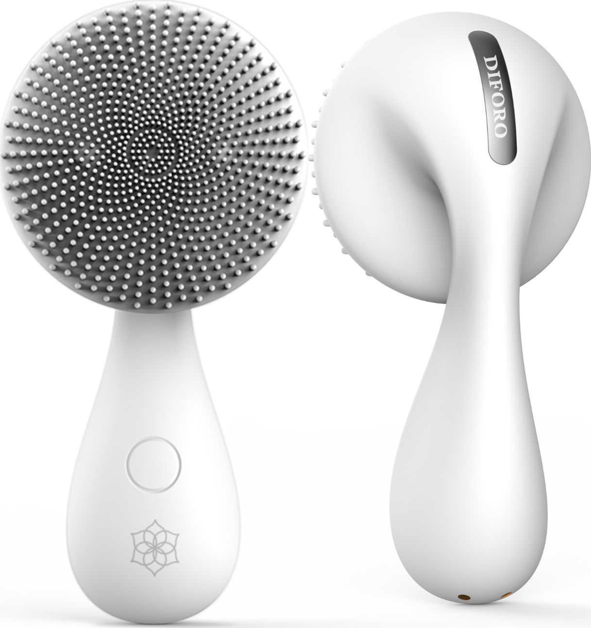 фото Щітка для очистки тіла Diforo Arum Silver