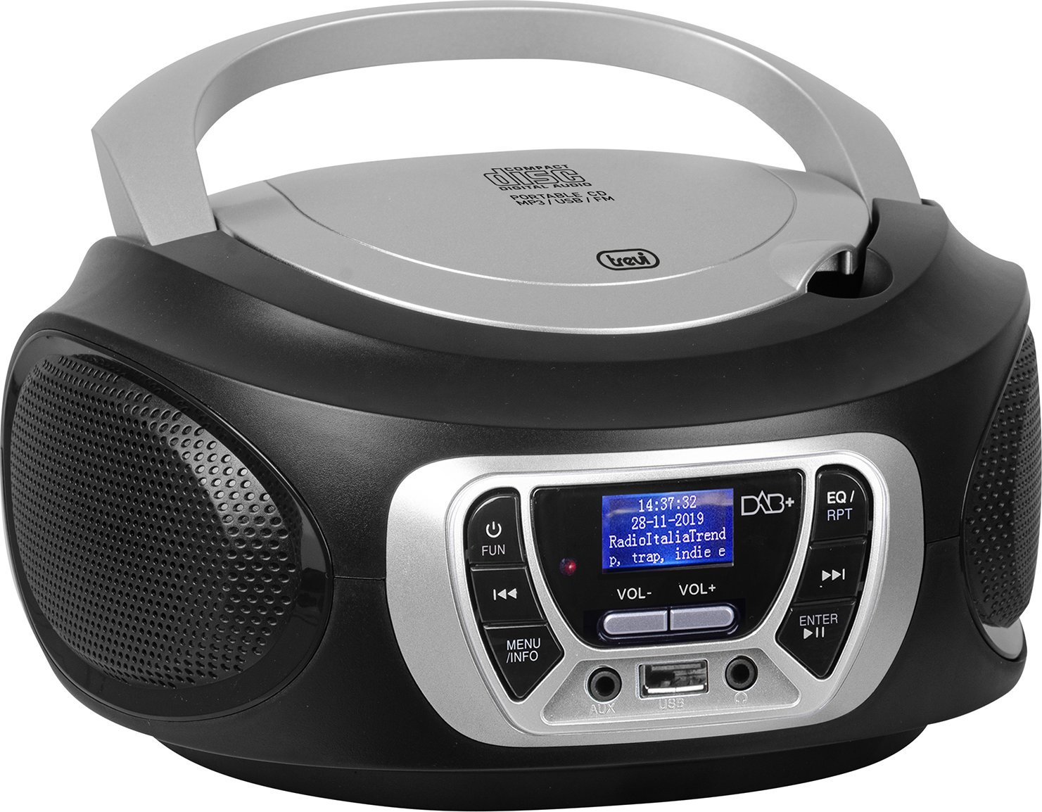 фото Радіоприймач Trevi CMP51000 Black