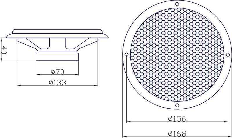 фото Коаксіальна автоакустика Blow WH-1606