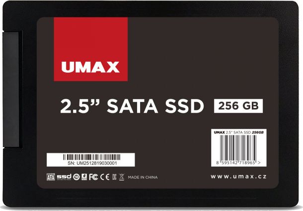 фото SSD накопичувач Umax Sata III 256 GB (UMM250008)