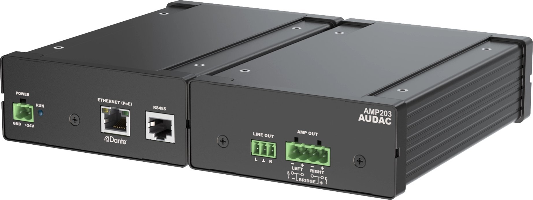 фото Підсилювач потужності Audac AMP203 Black